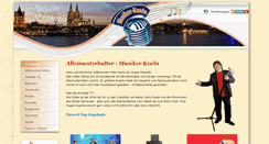 Desktop Screenshot of musiker-koeln.de